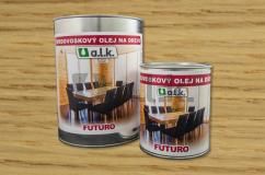 Tvrdovoskov olej Futuro na drevo 1000 bezfarebn (10l)